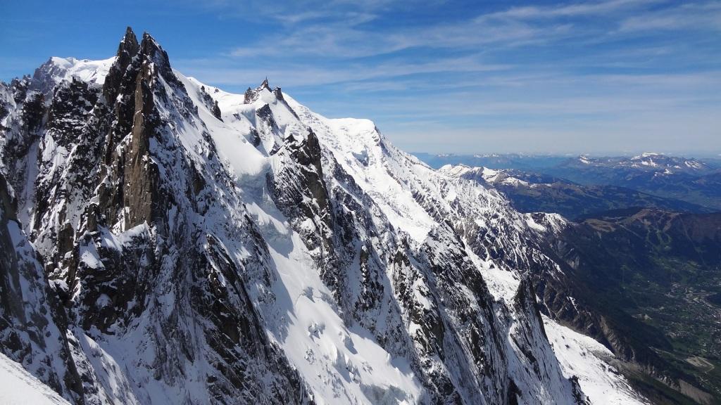 aiguille midi face nord